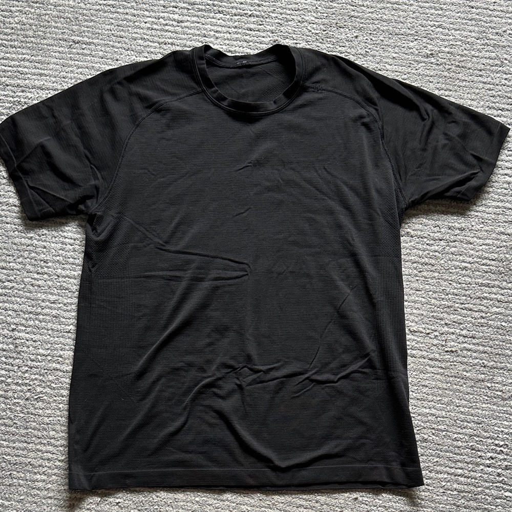 Black Lululemon  Men's T-Shirt